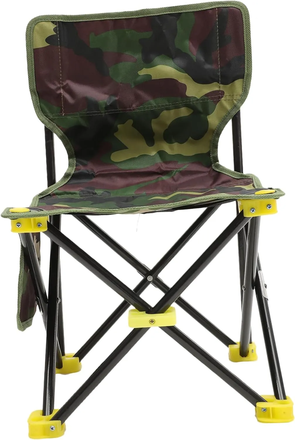 Folding Fishing Chair Portable Outdoor Fishing Stool Backrest Compact Design for for Camping Hiking