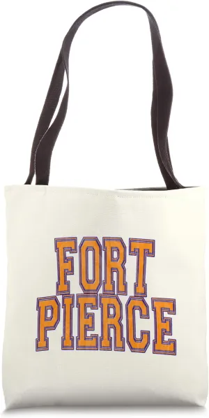 Fort Pierce Florida - Fort Pierce FL - Ft. Pierce Varsity Tote Bag