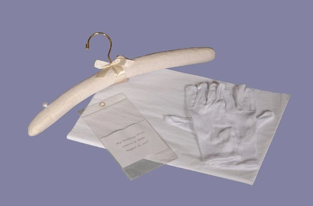 Foster-Stephens, Muslin Acid-Free Cotton Garment Bag Kit | 62" Long Coat or Dress Storage and Preservation Kit | Closet Storage for Dresses