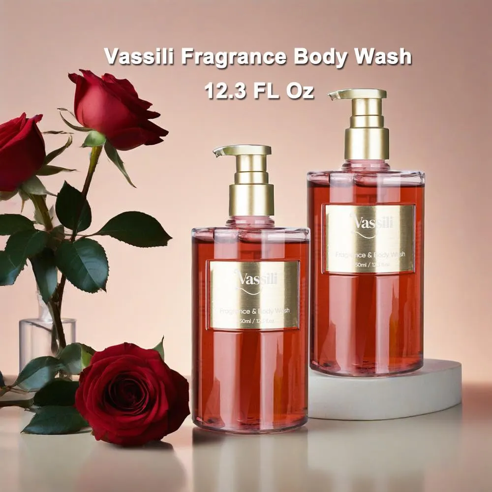 Fragrance Body Wash - Long-Lasting Aroma with Exotic Notes,Moisturizing & Gentle,For All Skin Types,Easy Rinse,12.3fl oz (Lush Reverie)