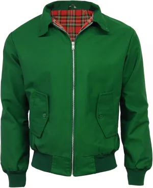 Game Classic Harrington Jackets - Made in The UK X-Large Bottle Green