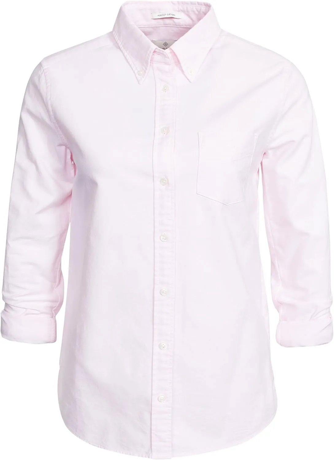 GANT Women's Cotton Perfect Oxford Shirt 432366, Pastel Pink