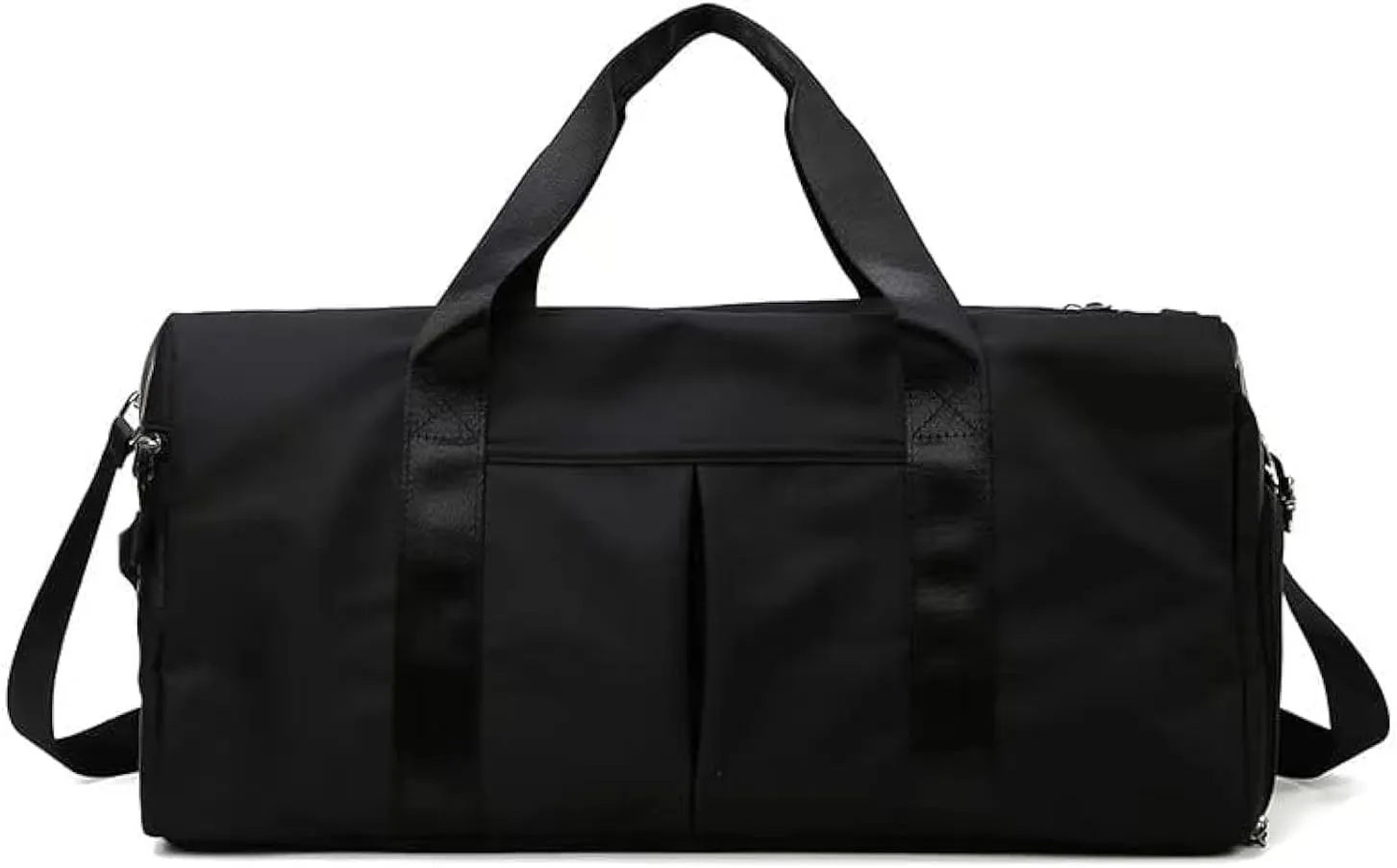 Geboldil Men and Women's Travel Bag With Shoe Compartment Sports Tote Gym Bag Weekender Overnight Shoulder Bag Large