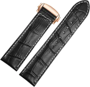 Genuine Leather watch band For Oris Frosted Folding Buckle Watch Chain 20mm 22mm Strap
