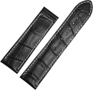 Genuine Leather watch band For Oris Frosted Folding Buckle Watch Chain 20mm 22mm Strap
