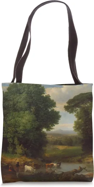 George Inness's A Bit of Roman Aqueduct Tote Bag