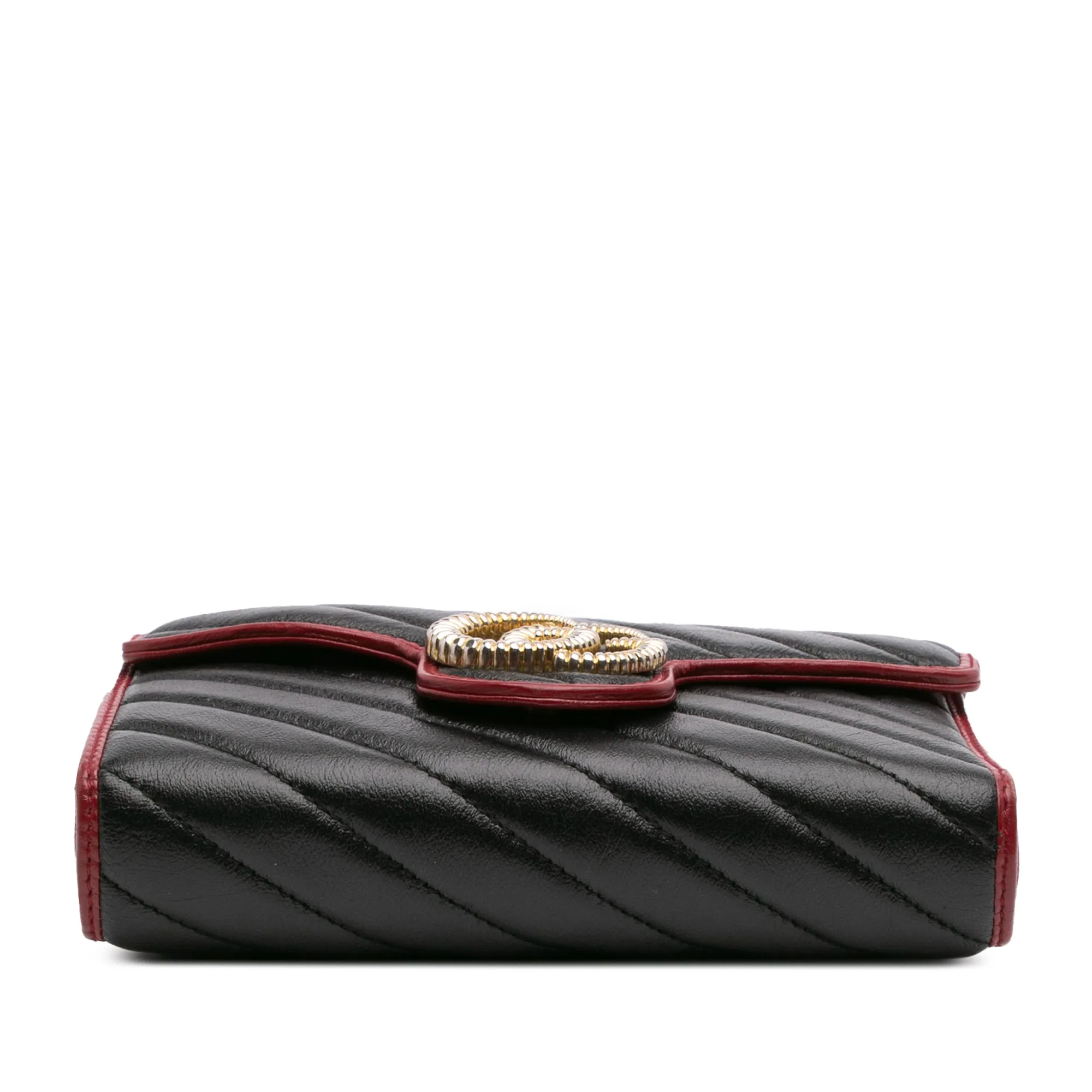 GG Marmont Matelasse Leather Torchon Wallet On Chain