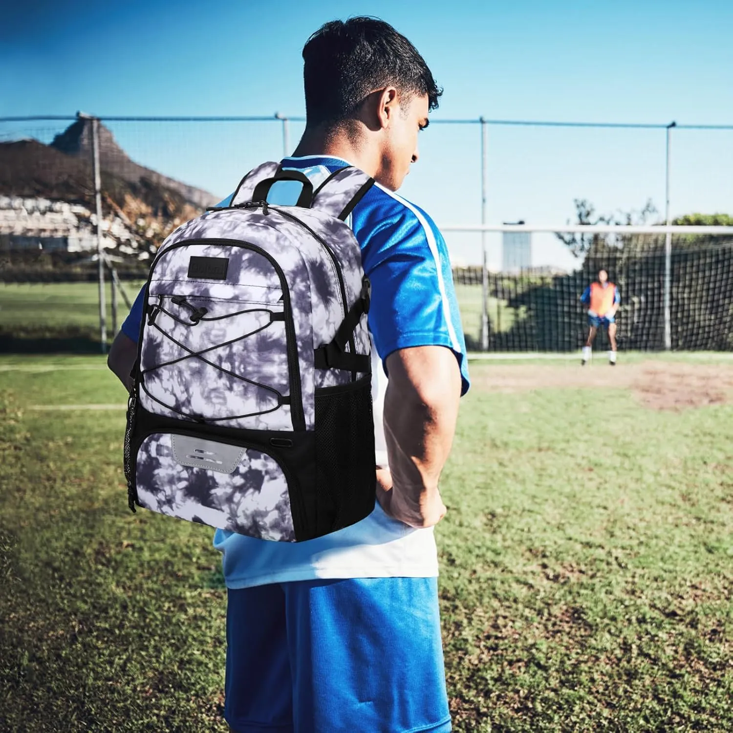 Goloni Soccer Backpack,Basketball Backpack with Ball Compartment & Shoe Compartment,Backpack for Basketball,Soccer