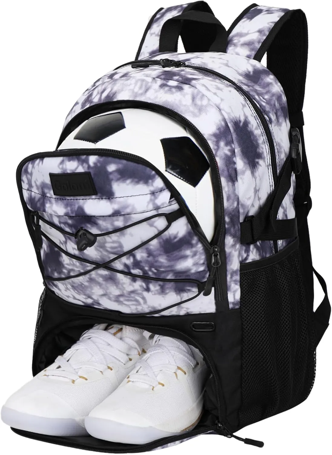 Goloni Soccer Backpack,Basketball Backpack with Ball Compartment & Shoe Compartment,Backpack for Basketball,Soccer
