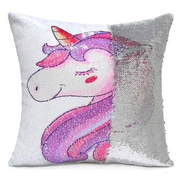 Graphic Reversible Pillow Cover
