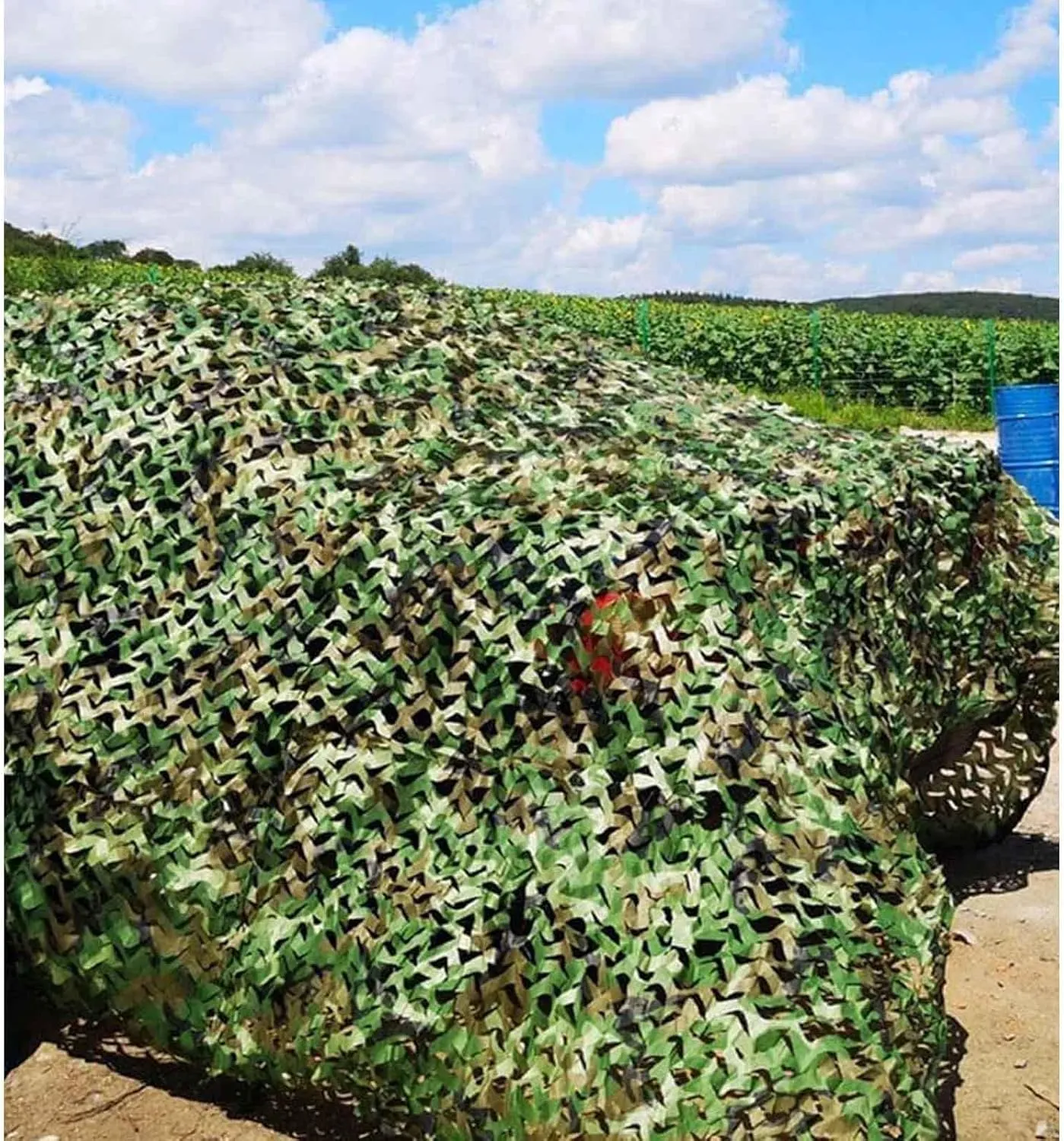 Green Camo Netting,Woodland Camouflage Net,1/2/3/4/5/6/7/8/9/10m Army Camo Net,Garden Pergola Shade Net,Outdoor Sun Protection Camouflage Netting Tarpaulin,Jungle-3x9m(9.8x29.5ft)