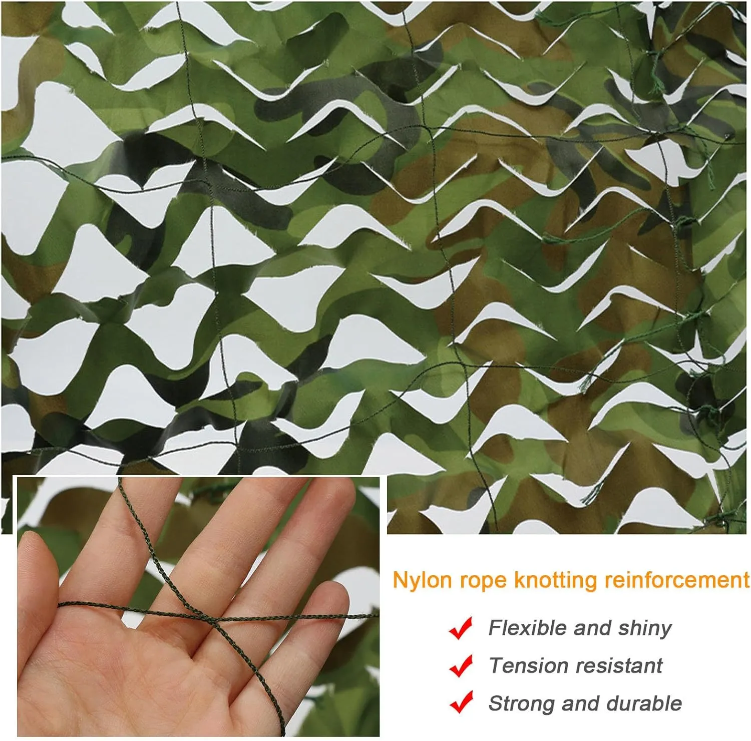 Green Camo Netting,Woodland Camouflage Net,1/2/3/4/5/6/7/8/9/10m Army Camo Net,Garden Pergola Shade Net,Outdoor Sun Protection Camouflage Netting Tarpaulin,Jungle-3x9m(9.8x29.5ft)