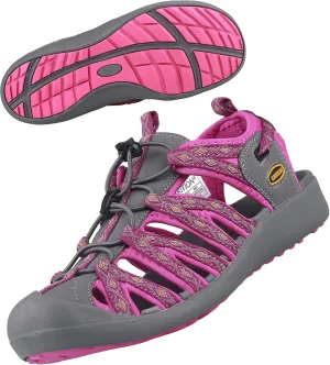 GRITION Hiking Sandals Women Closed Toe, Waterproof Lightweight Adjustable Hiking Athletic Sandals, Breathable For Beach Summer Adventure Comfortable Outdoor Sport