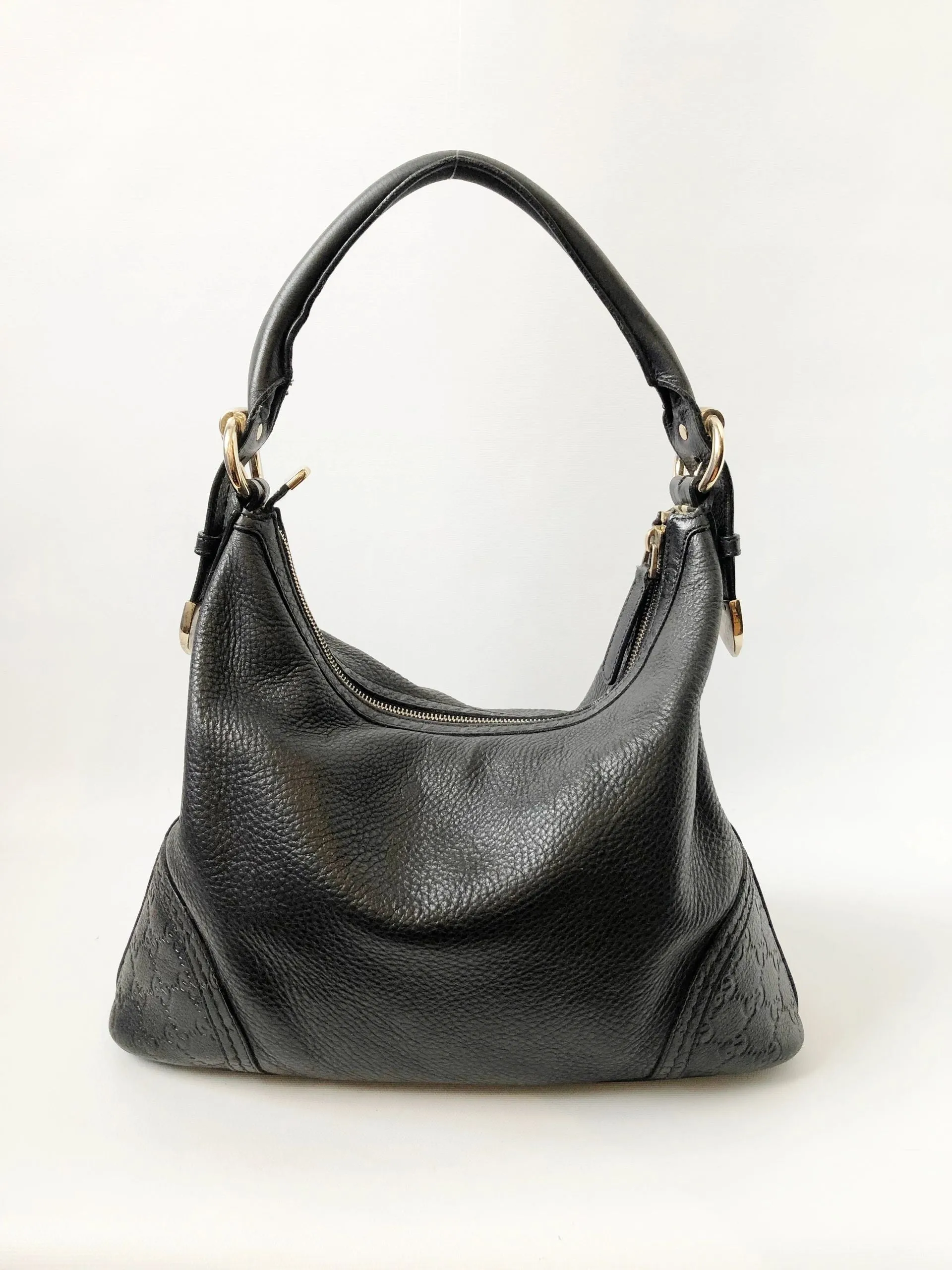 Gucci Black Signoria Shoulder Bag