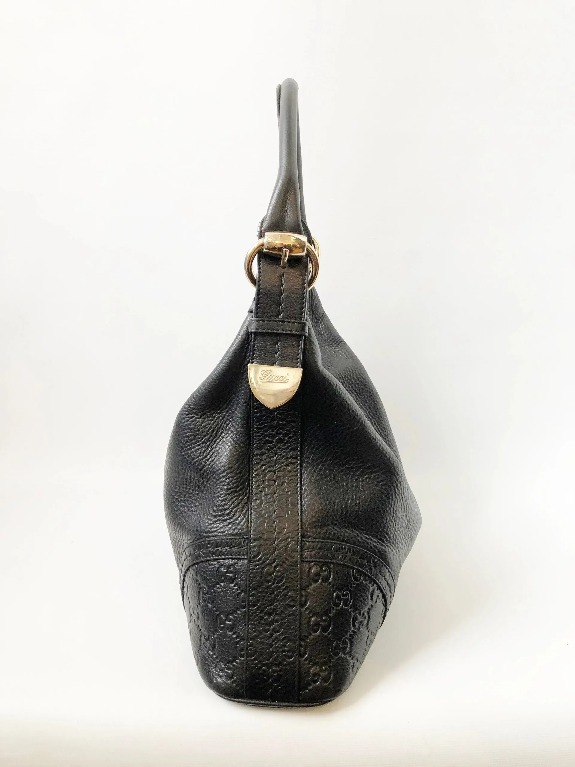 Gucci Black Signoria Shoulder Bag