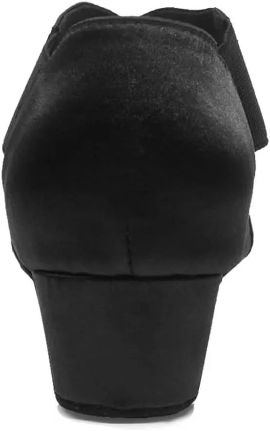 HIPPOSEUS Women Low Heel Latin Ballroom Dance Shoes Indoor Salsa Batchata Practice Dancing Shoes