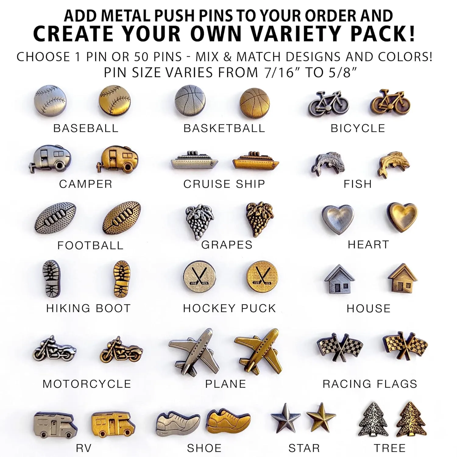 Holy Cow Canvas Personalized Gold & Navy Textured Push Pin World Map on Canvas, Push Pins Included to Track Travels, World Map Pin Board, Best gift for People Who Travel (48" x 30", Rolled)