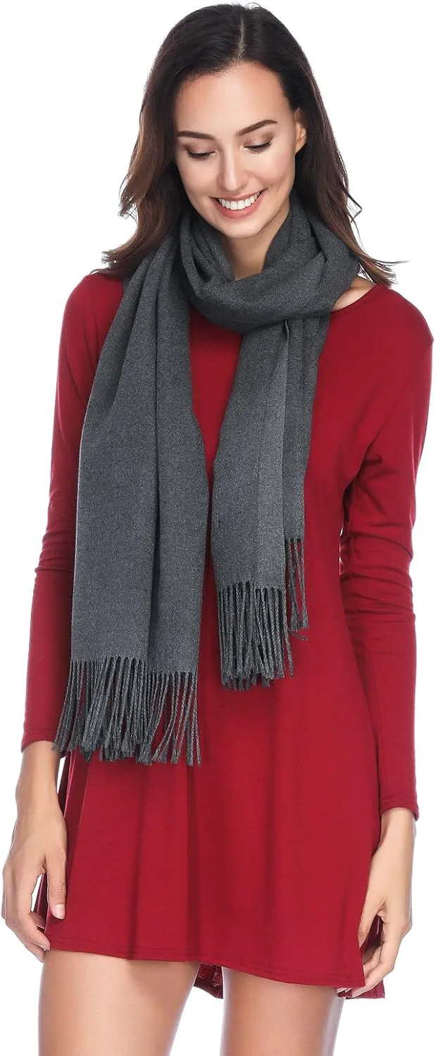 HOYAYO Pashmina Shawls and Wraps Winter Warm Soft Scarf for Women