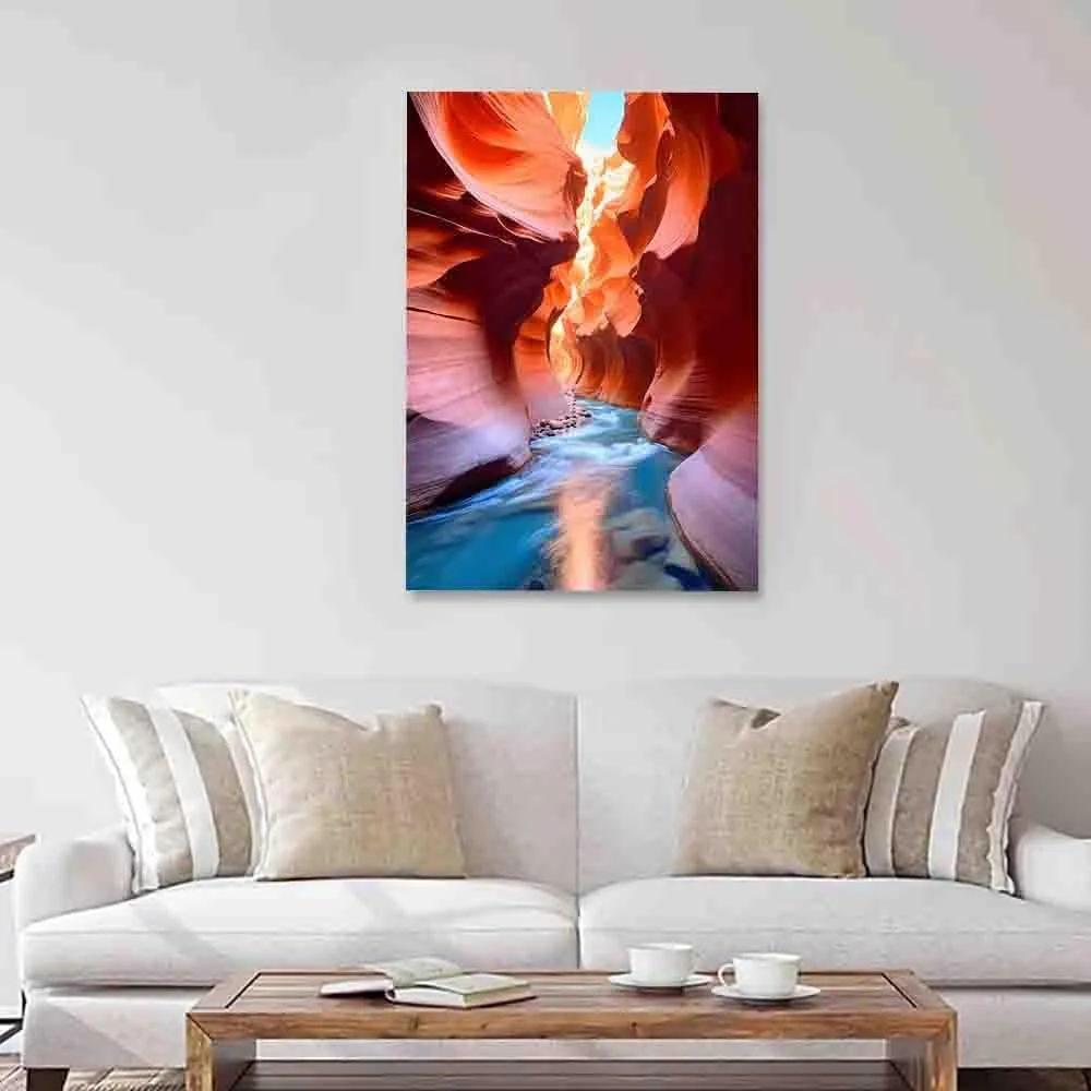 HTUKHBVGHT Desert, desert landscape, Bohemian West ，canvas wall decor,for living room, bedroom,16x24inch