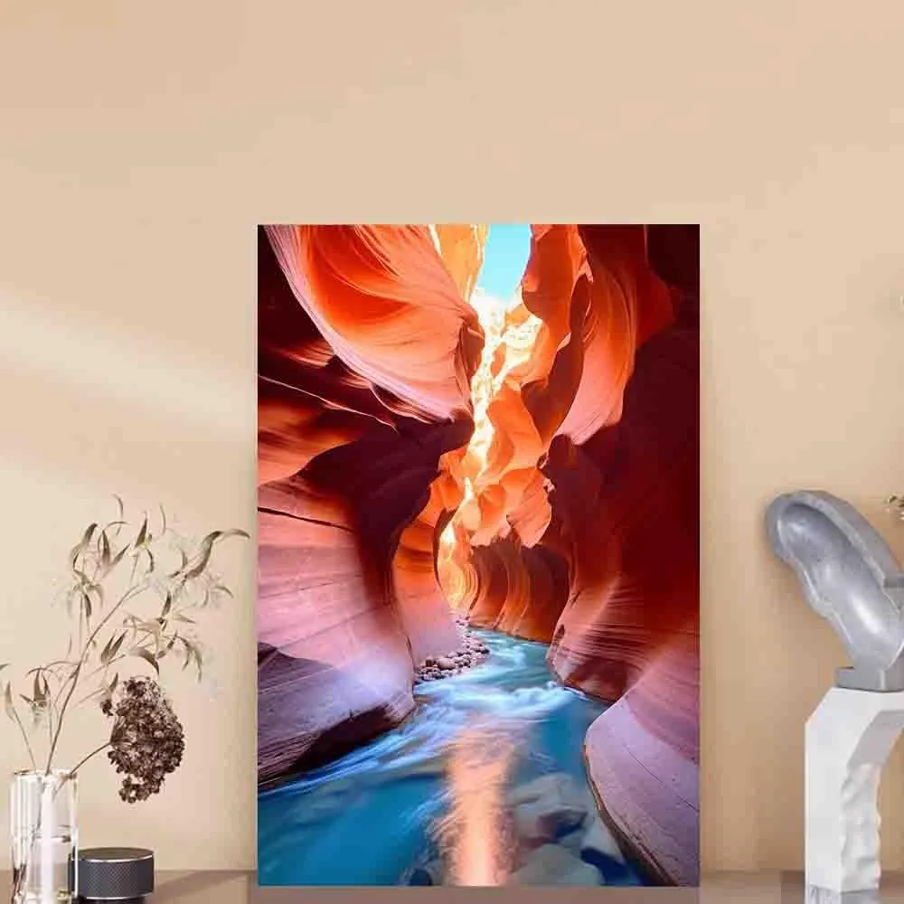 HTUKHBVGHT Desert, desert landscape, Bohemian West ，canvas wall decor,for living room, bedroom,16x24inch