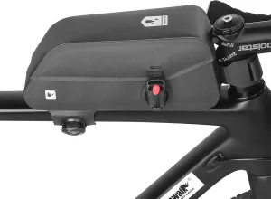 HUNTVP Top Tube Bike Bag with Magnetic Flap Waterproof Bike Frame Bag Bicycle Top Tube Bag Cycling Pouch Tools Storage Bag for Bike