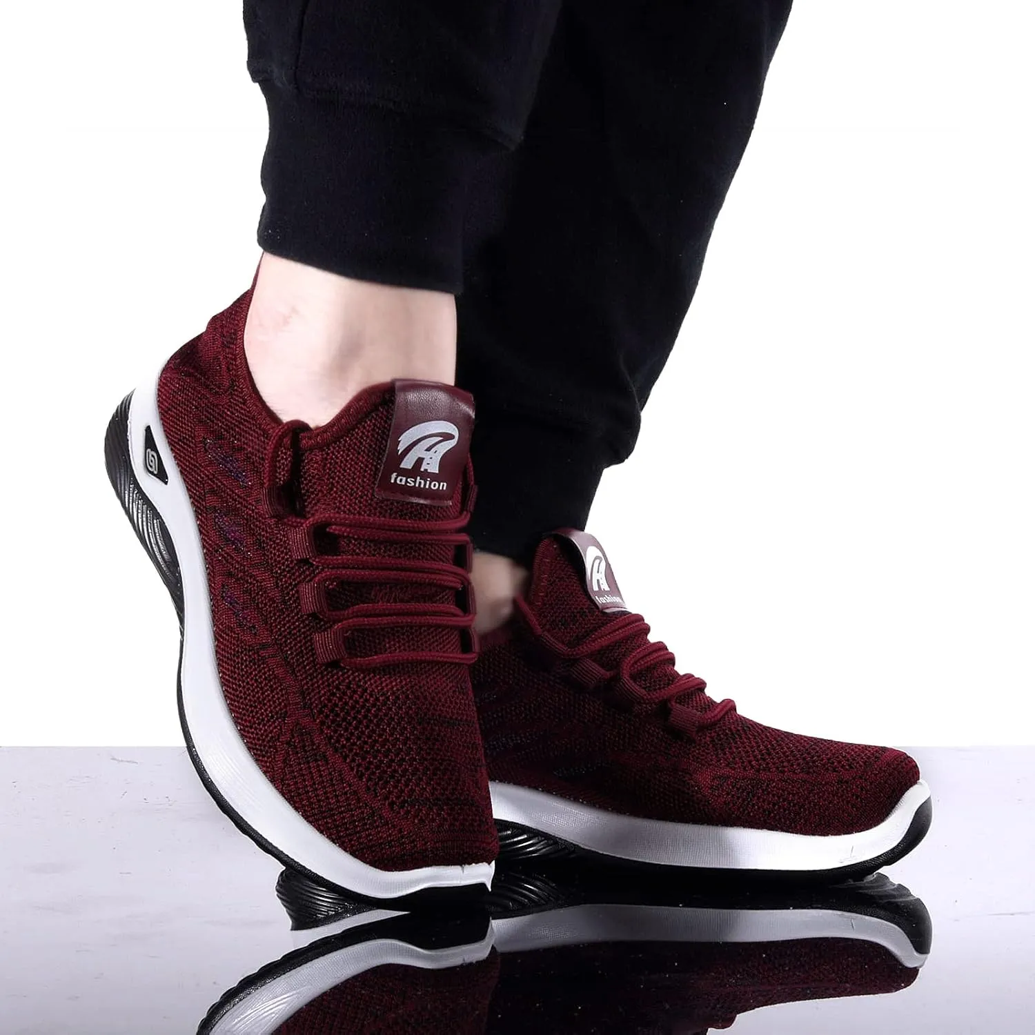 ihinzry Women's Flying Woven Sneakers Lightweight Comfortable Mesh Walking Shoes Outdoor Non Slip Breathable Tennis Shoes