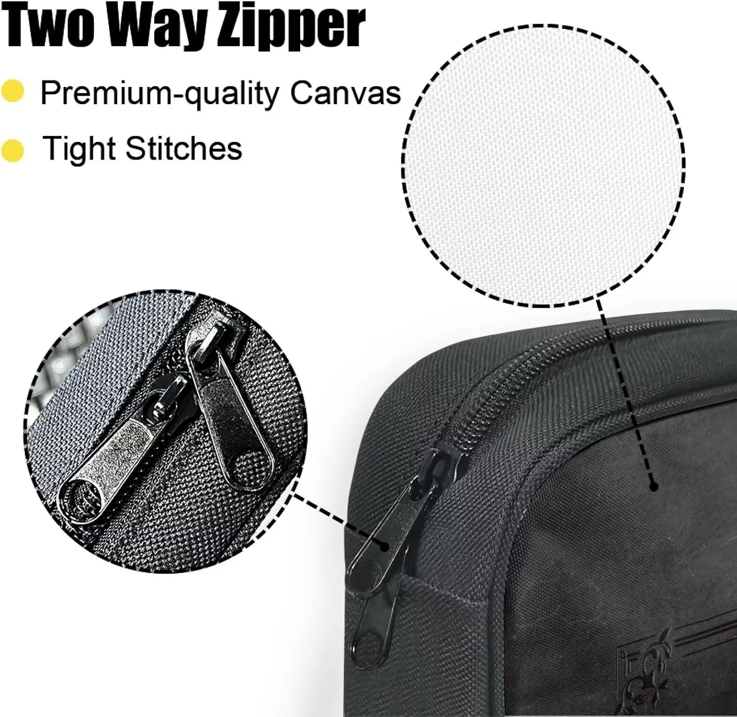 Imitation Leather Print Bible Case Bible Cover for Women Canvas Bible Carrying Case Built-in Pocket Handle Church Bag