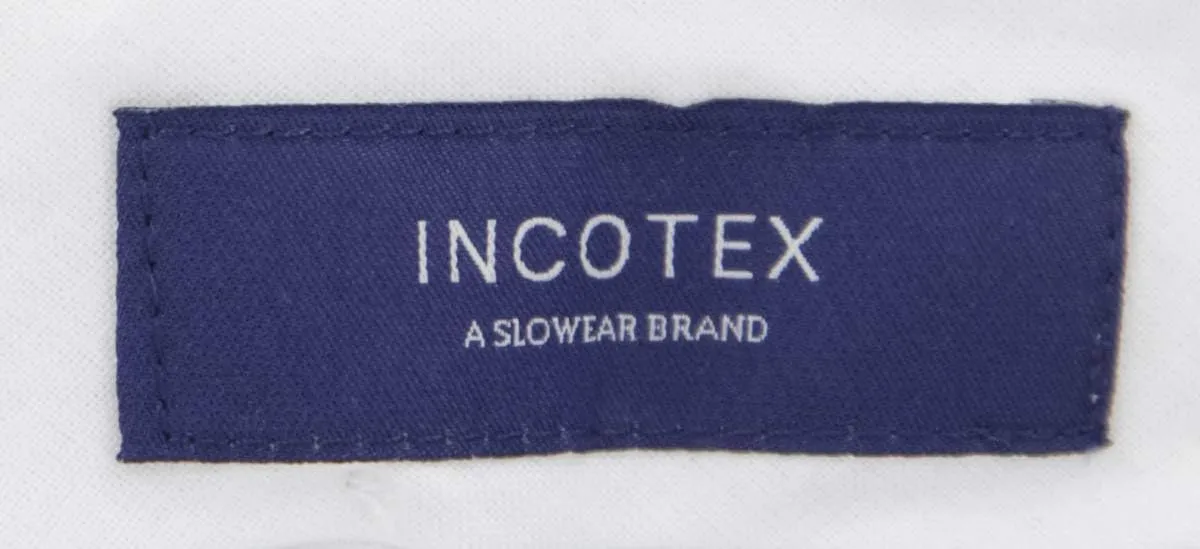 Incotex Black Solid Wool Pants - Slim