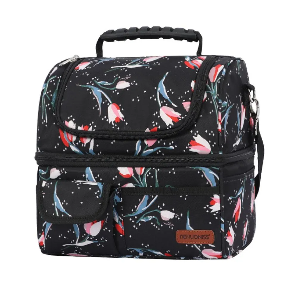 Insulated Multi-Compartment Lunch Box