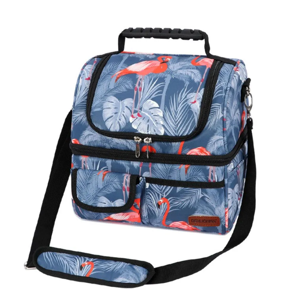 Insulated Multi-Compartment Lunch Box