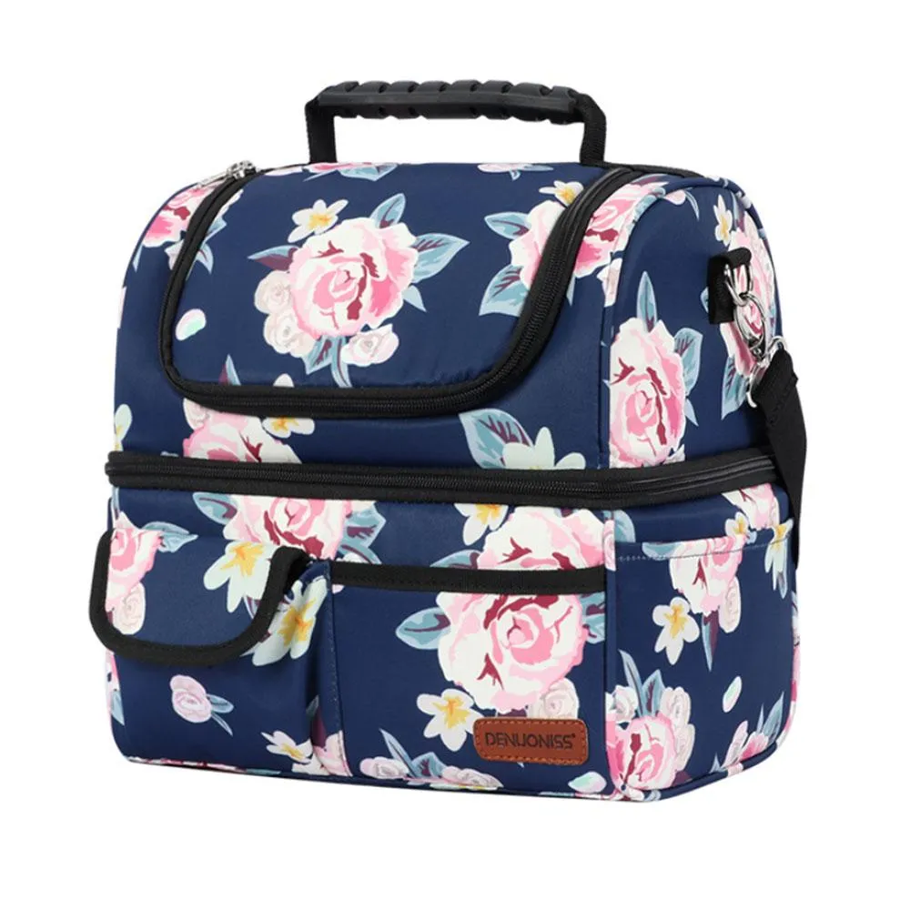 Insulated Multi-Compartment Lunch Box