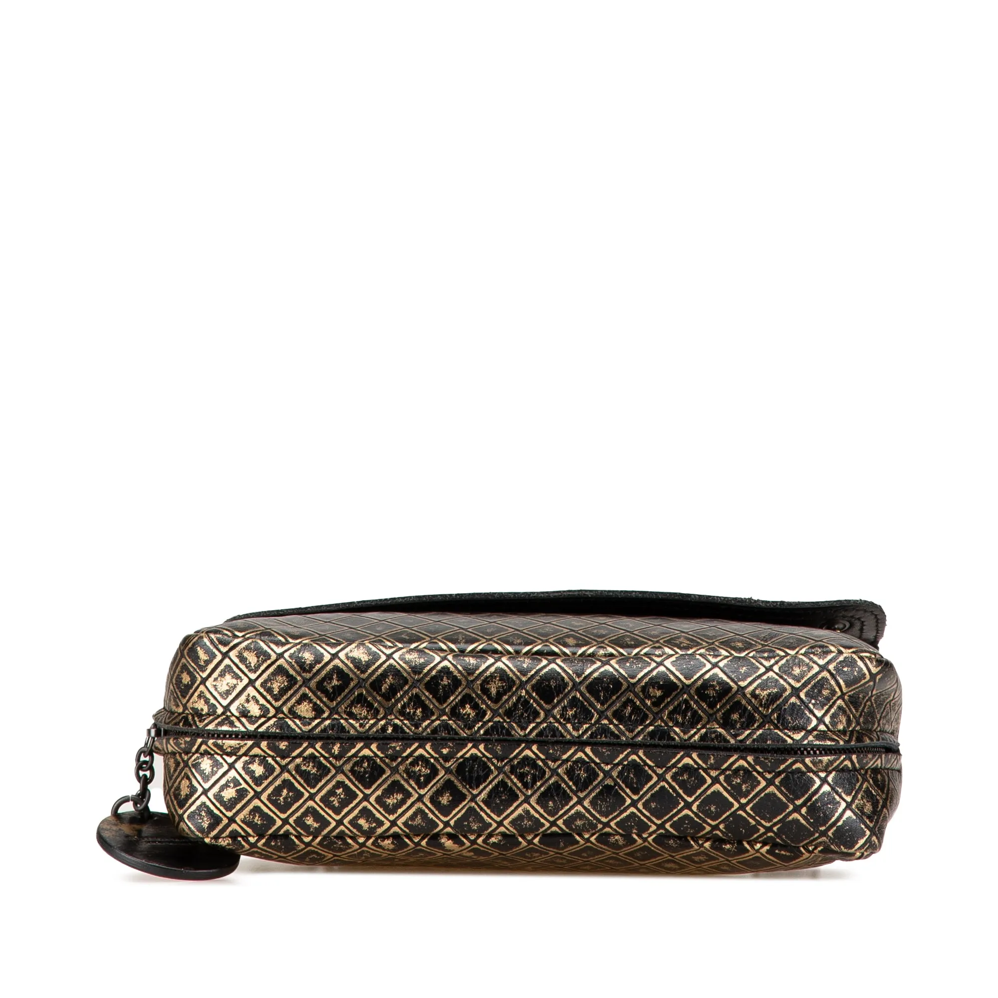 Intrecciomirage Butterfly Charm Chain Flap