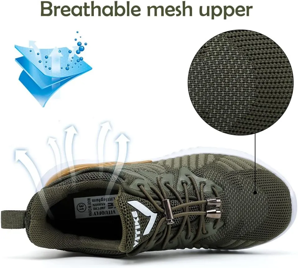JMFCHI Boys Girls Kids' Sneakers Knitted Mesh Sports Shoes Breathable Lightweight Running Shoes for Kids Fashion Athletic Casual Shoes