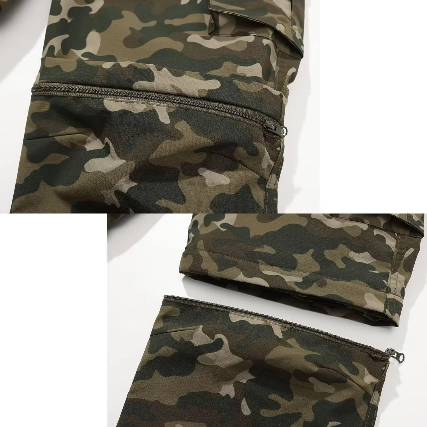 JOMLUN Boy’s Scout Pants Convertible Hiking Quick Dry Zip Off Pants Outdoor Climbing Casual Trouser Kids Youth Cargo Pants