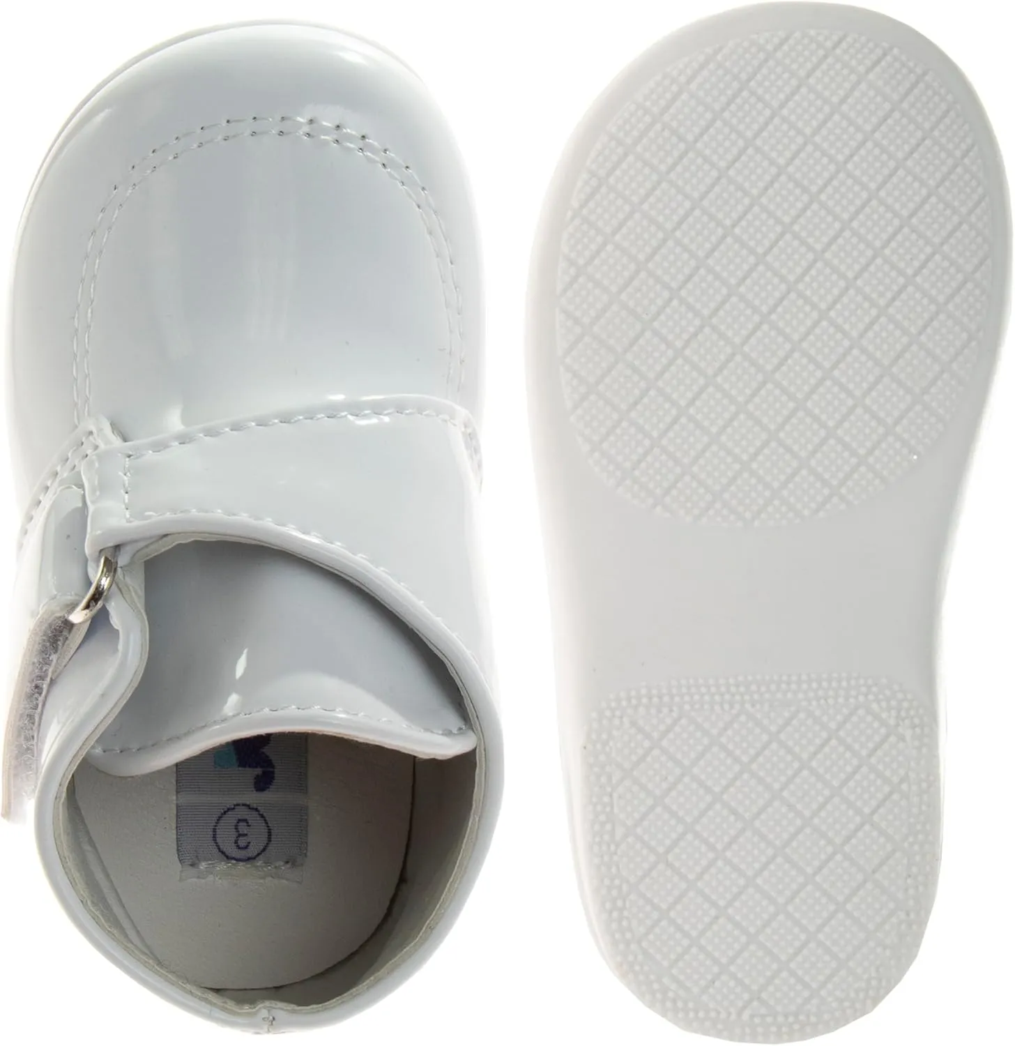 Josmo Baby-Girl's Unisex Infant Toddler First Walker Dress Shoes