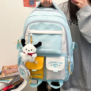Junior's Large Capacity Korean Preppy Style Backpacks