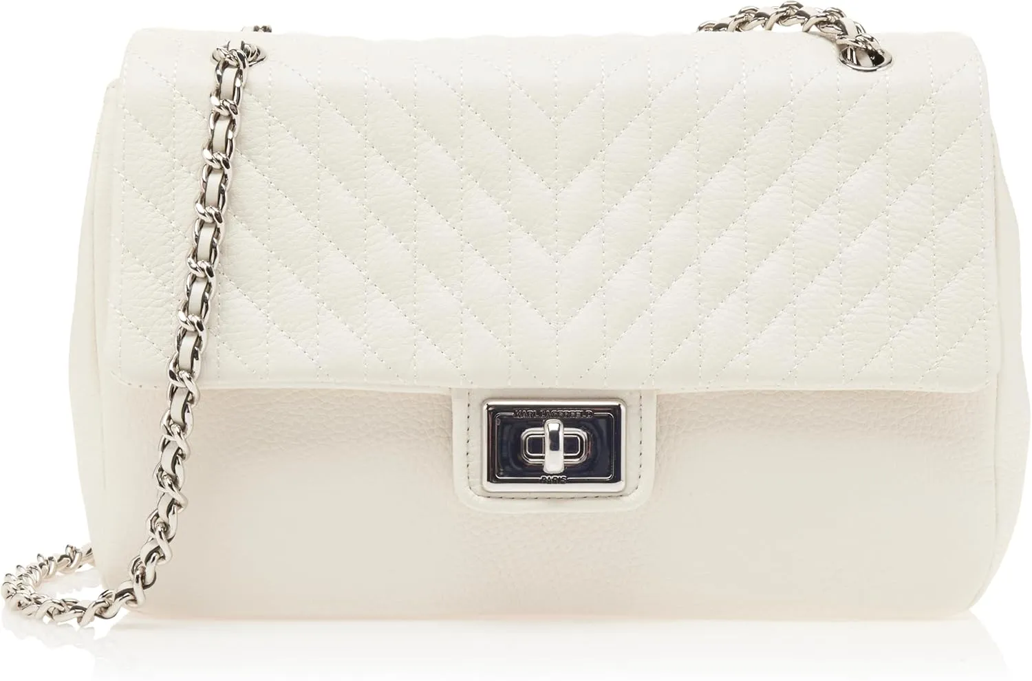 KARL LAGERFELD Agyness Solid Shoulder Bag