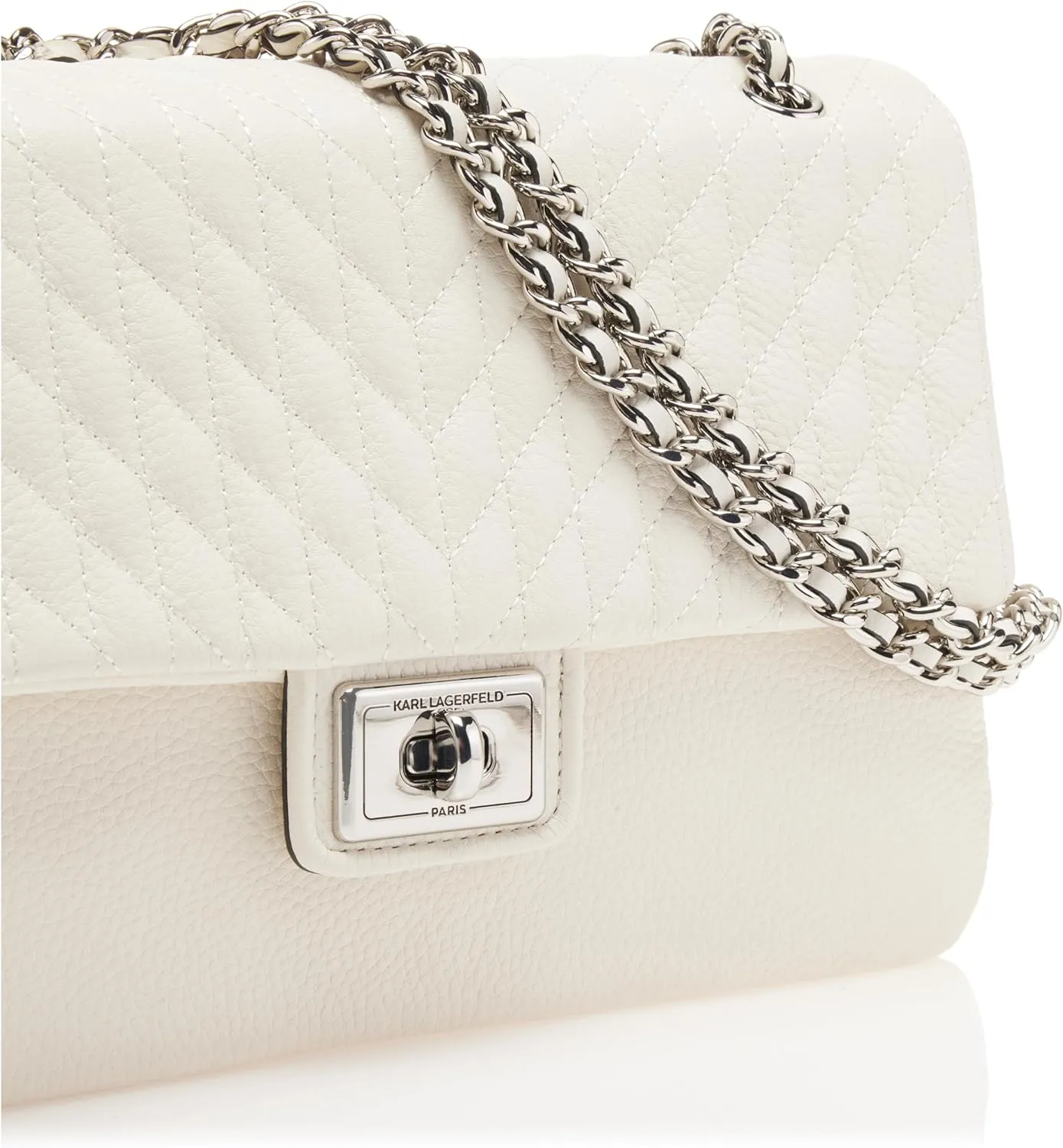 KARL LAGERFELD Agyness Solid Shoulder Bag