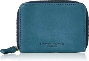 Katherine Hamnet London Coin Purse, Made of Premium Japanese Soft Leather, Soft Coin Case
