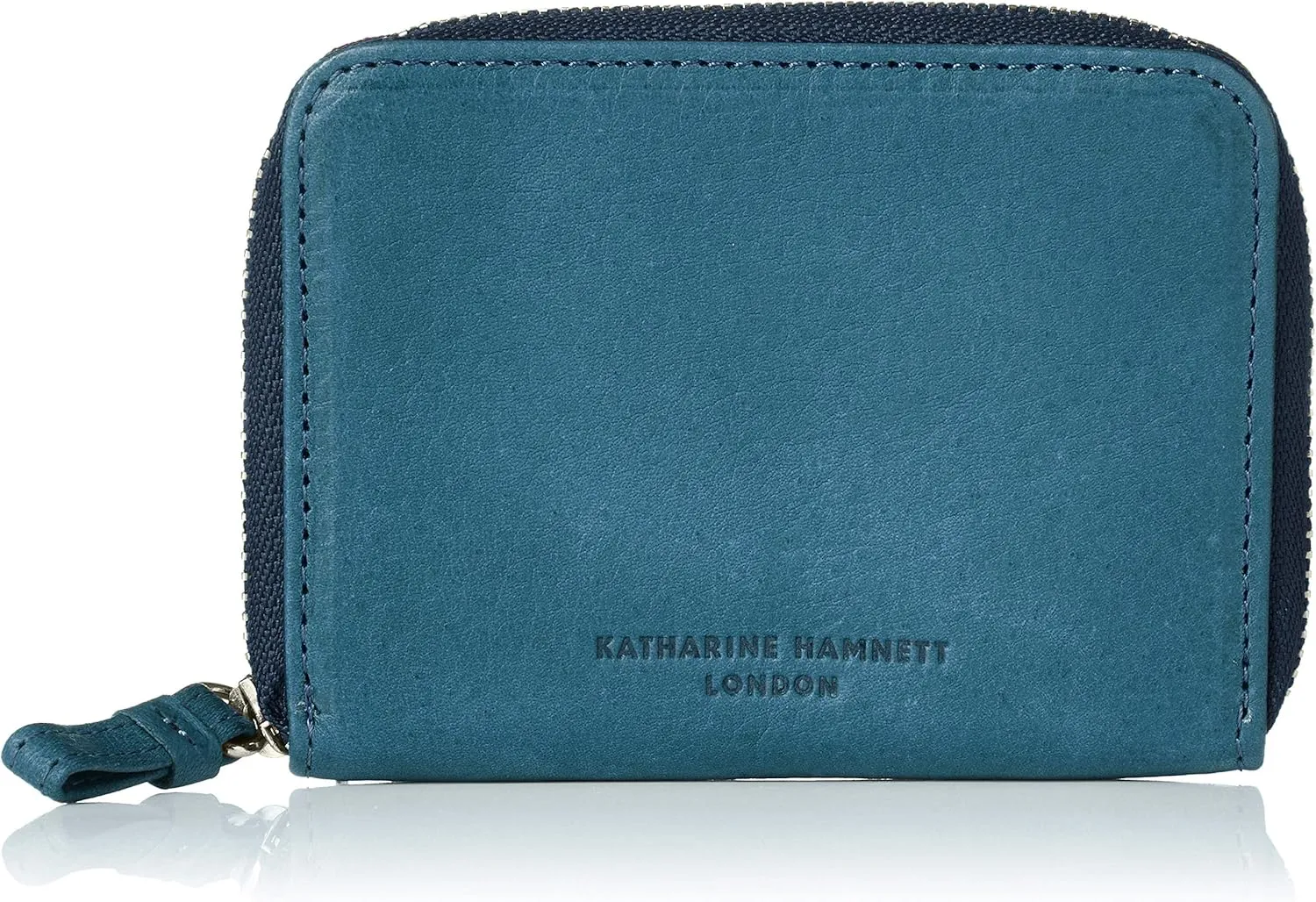 Katherine Hamnet London Coin Purse, Made of Premium Japanese Soft Leather, Soft Coin Case