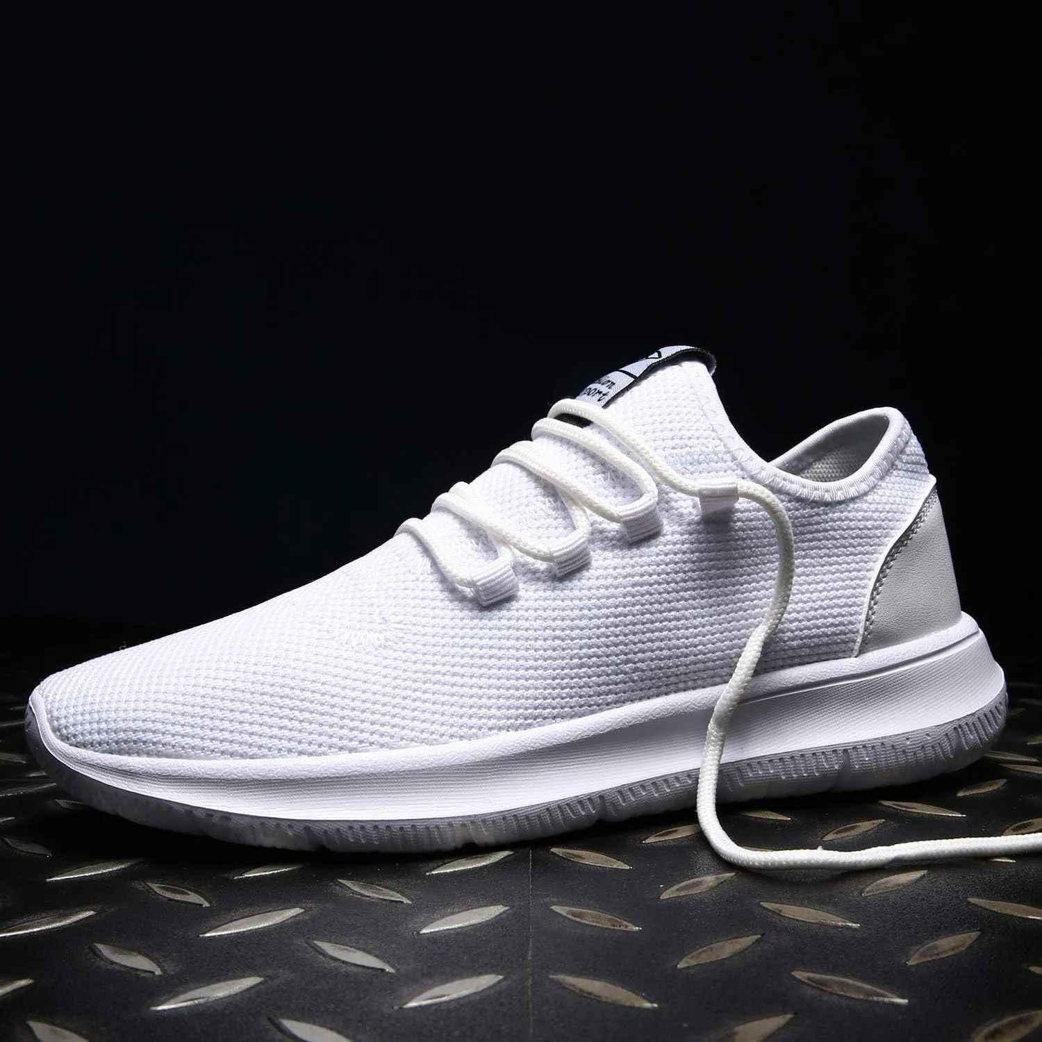 KEEZMZ Men's Running Shoes Fashion Breathable Sneakers Mesh Soft Sole Casual Athletic Lightweight