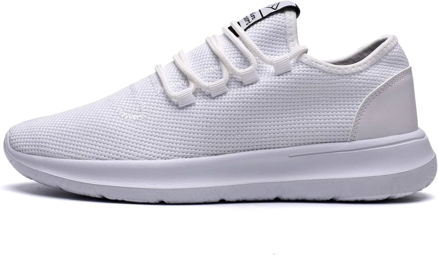 KEEZMZ Men's Running Shoes Fashion Breathable Sneakers Mesh Soft Sole Casual Athletic Lightweight