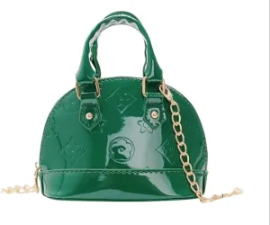 Kids Purse Mini Purse Handbag Toddler Bag PU Leather Handbag Christmas Gifts Birthday Gift Holiday Gift for Girl Party Gift (Green)