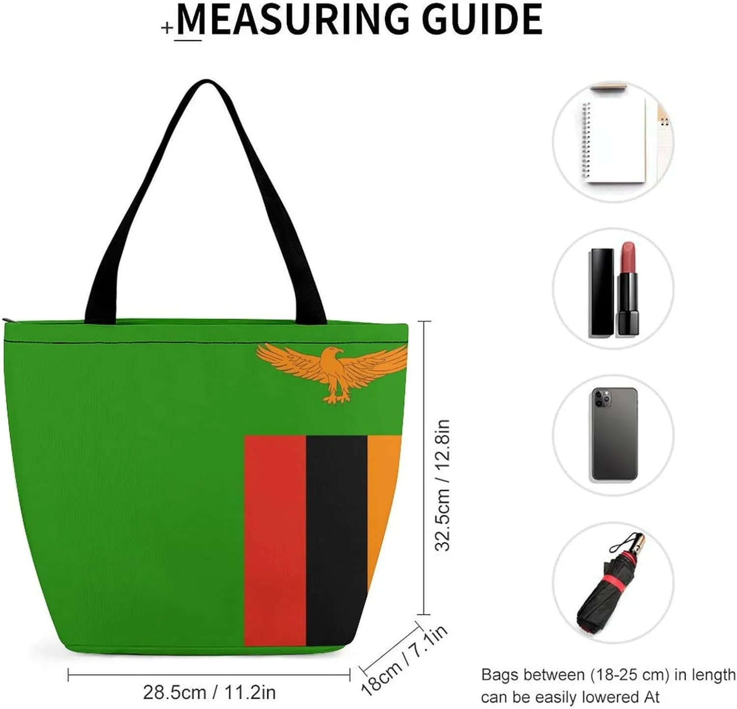 KiRYu East Timor Flag Women's Practical Tote Handbag with Zipper for Travel and Gym Use