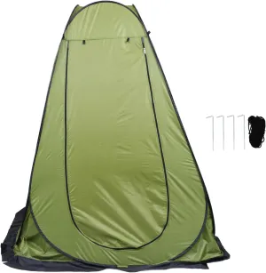 Kisangel Quick- Shower Tent Waterproof Camping Bathroom Pop-up Tent for Solar Showers Portable Bathing