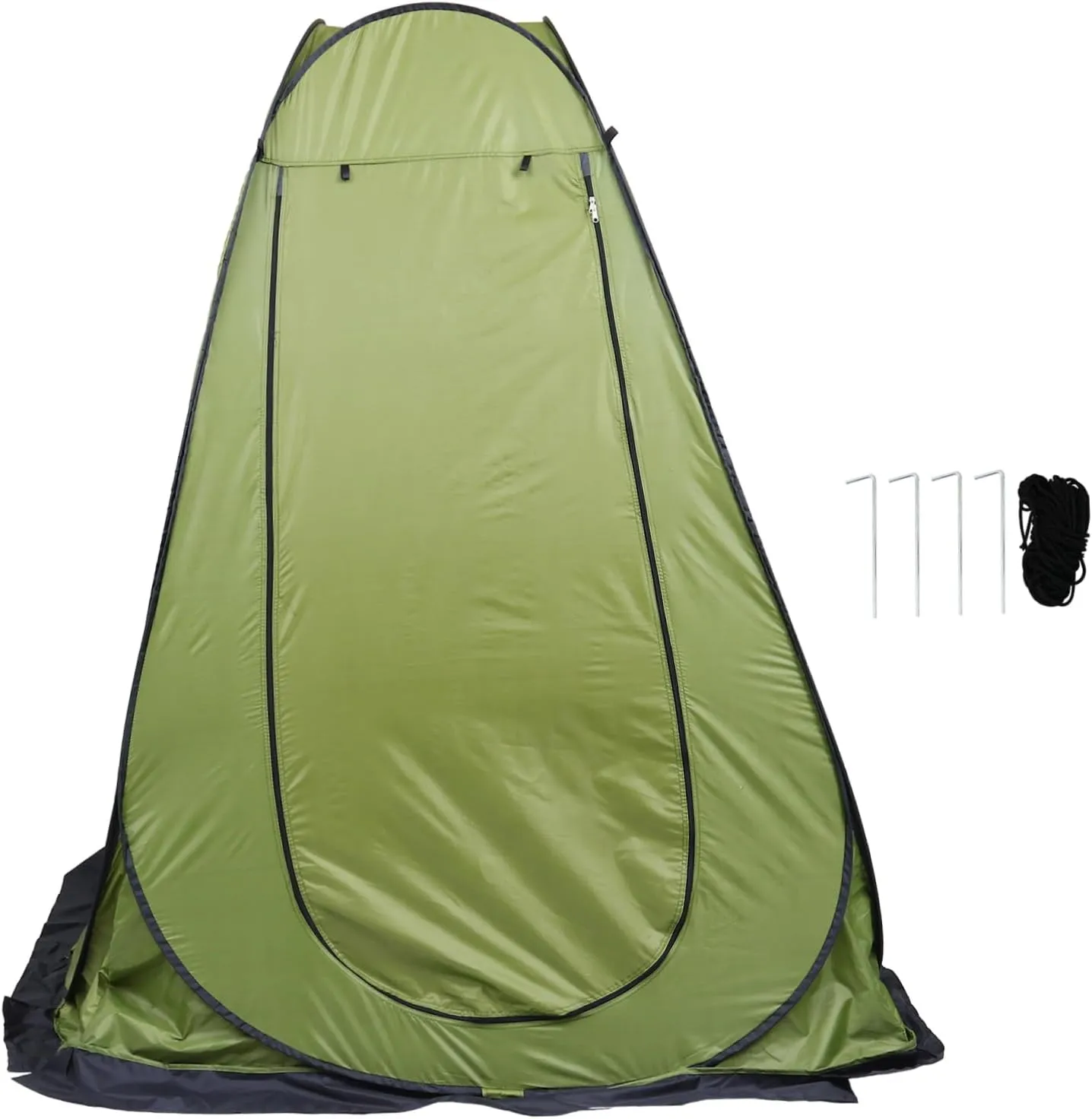Kisangel Quick- Shower Tent Waterproof Camping Bathroom Pop-up Tent for Solar Showers Portable Bathing