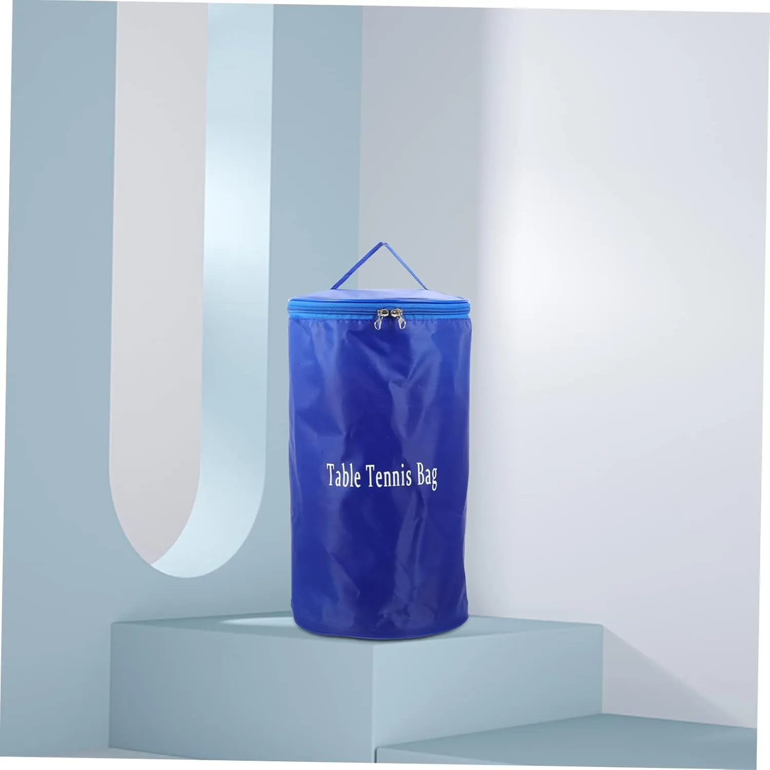 Kisangel Table Tennis Bag Storage Bag Organizer Outdoor Table Tennis Zip Lock Organizer Light Backpack Soccer