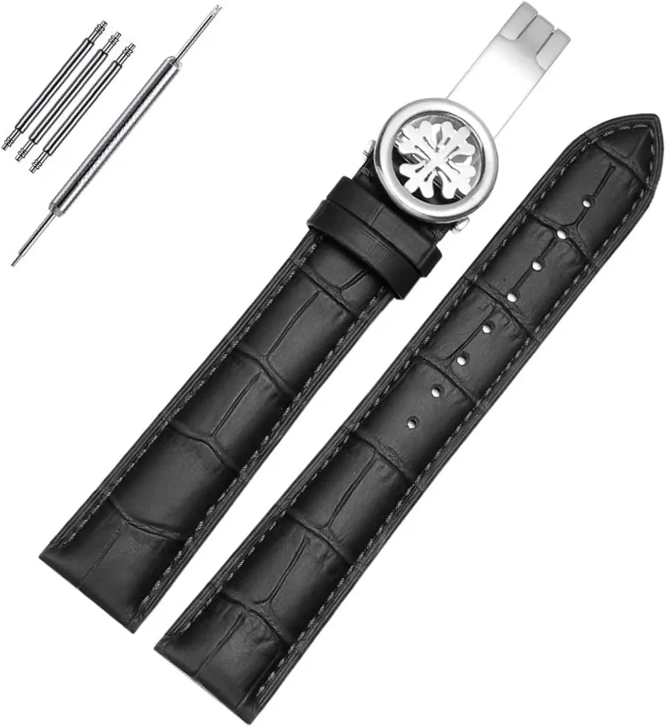 KLVN Genuine Leather Watch Strap For PP Patek Philippe Grenade 5167Ax 20mm 21mm 22mm Bracelet Men's Women Watchband Chain