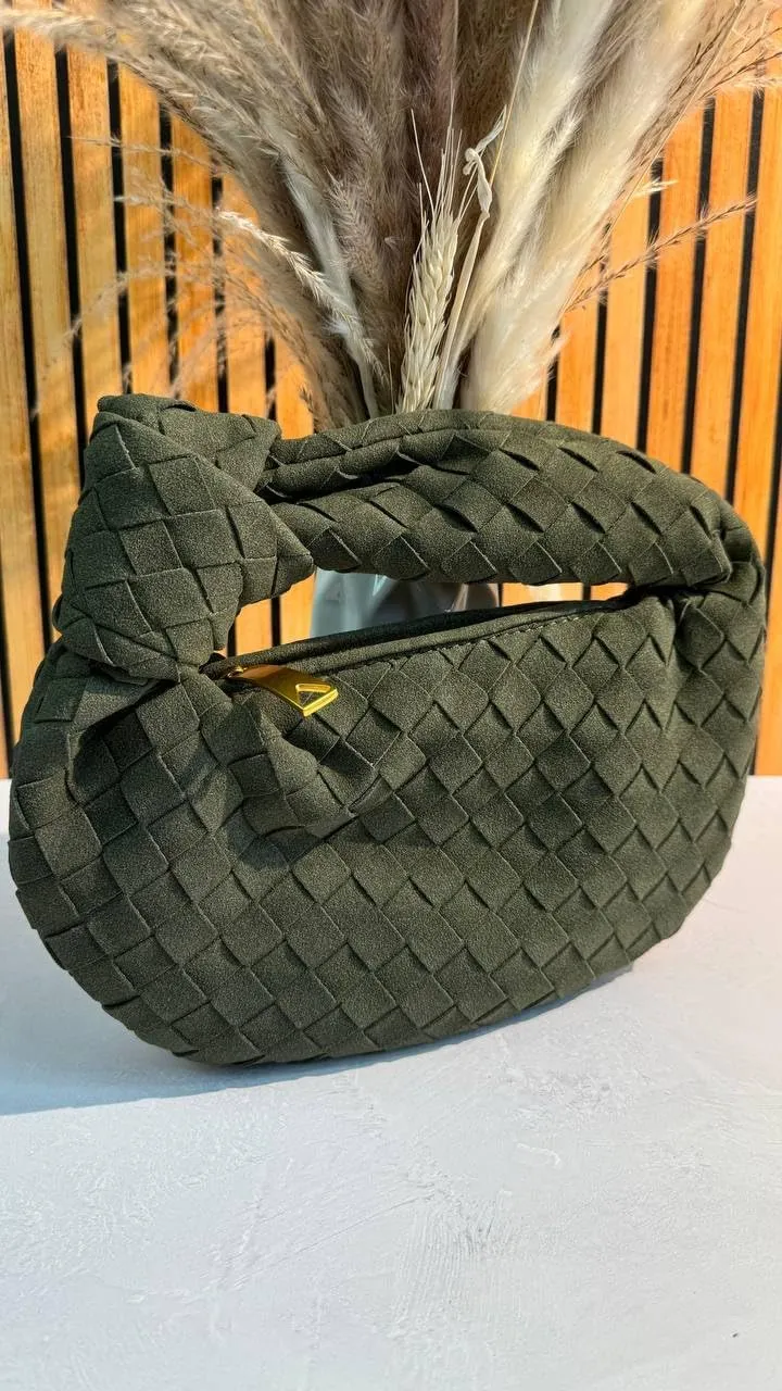 Knot Luxe Bag – Stylish Mini Handbag in PU Leather