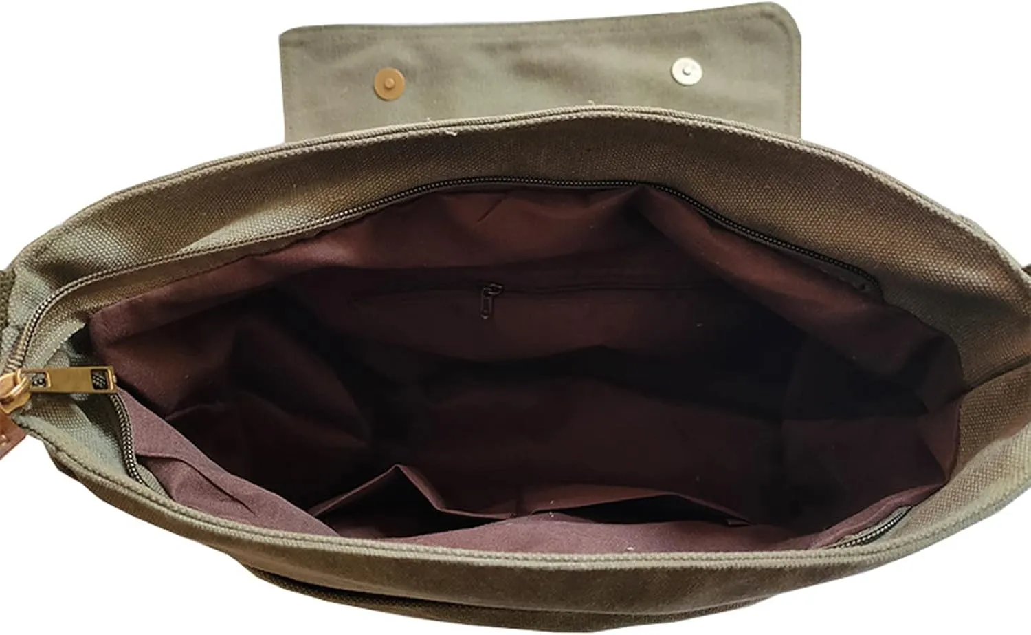Korean Canvas Shoulder Bag for Men - Large Capacity Computer Casual Bag